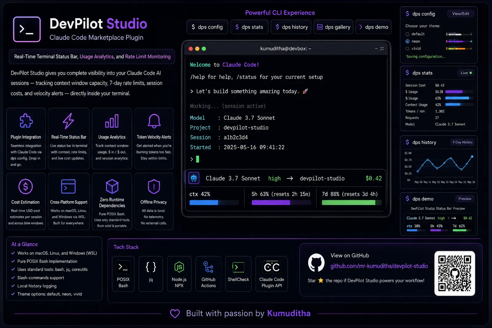 DevPilot Studio project interface preview